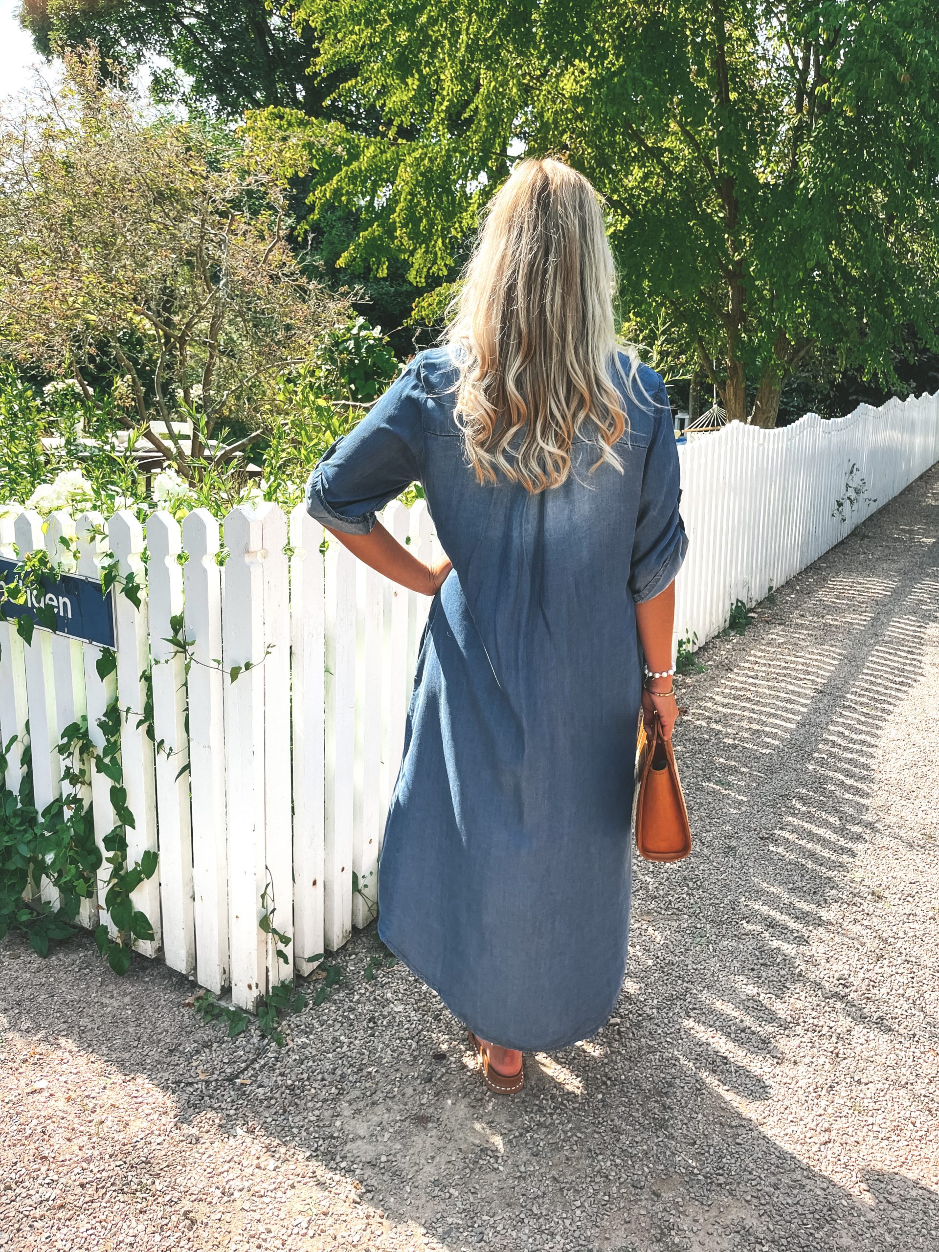 Skjortklänning - Jeans - Bild 4