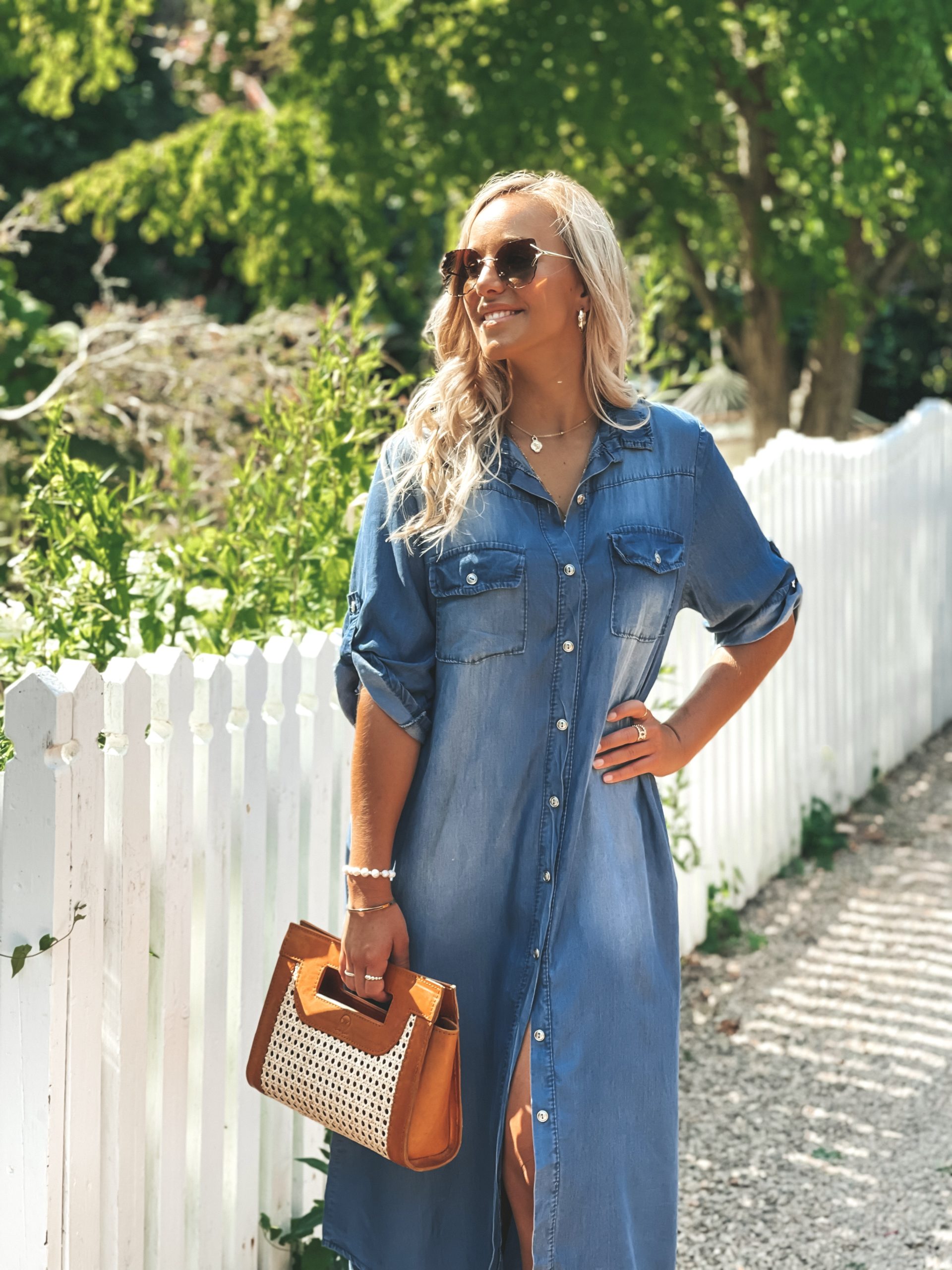 Skjortklänning - Jeans