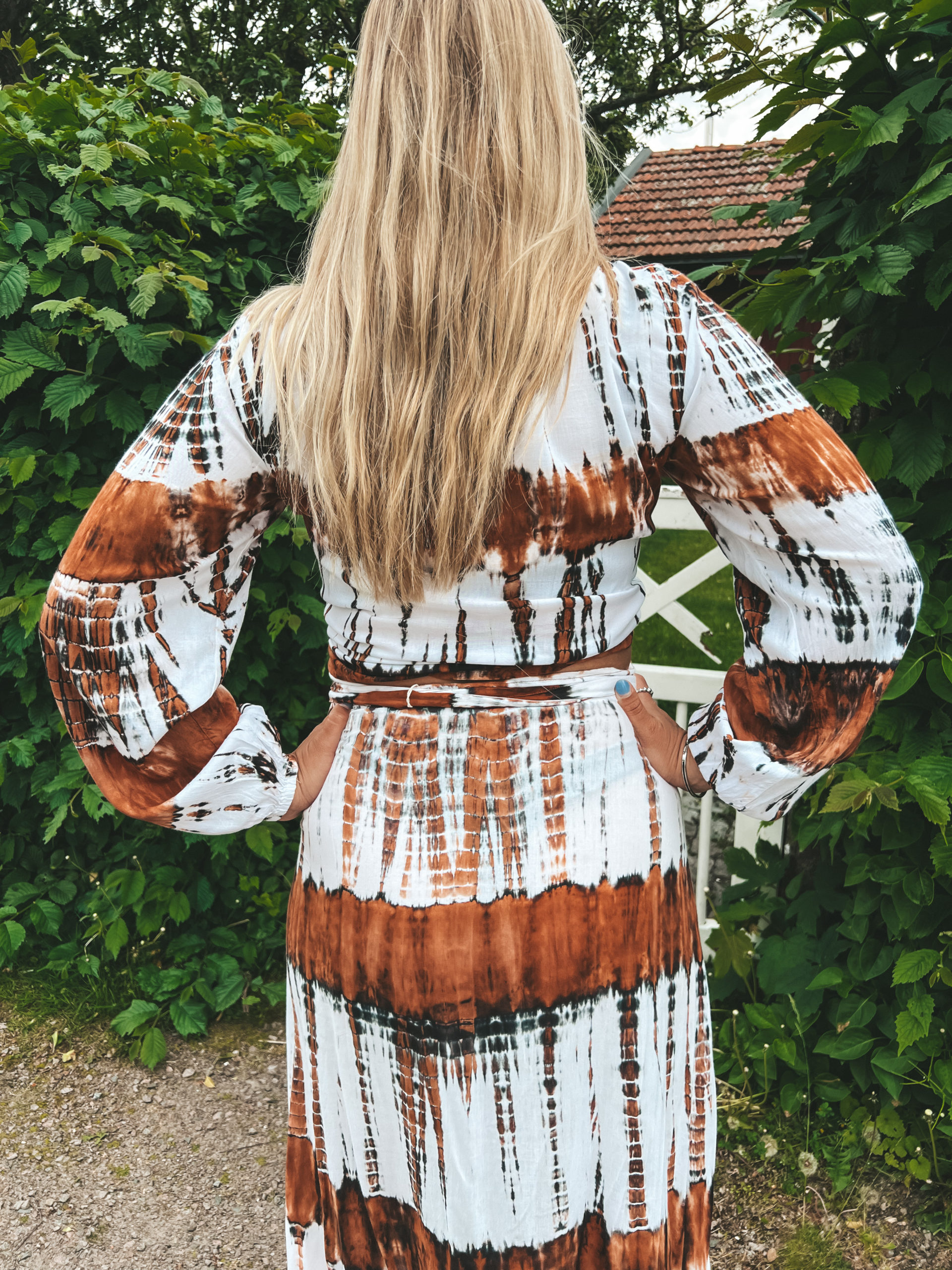 Wrap Top - Tie Dye Batik - Bild 5