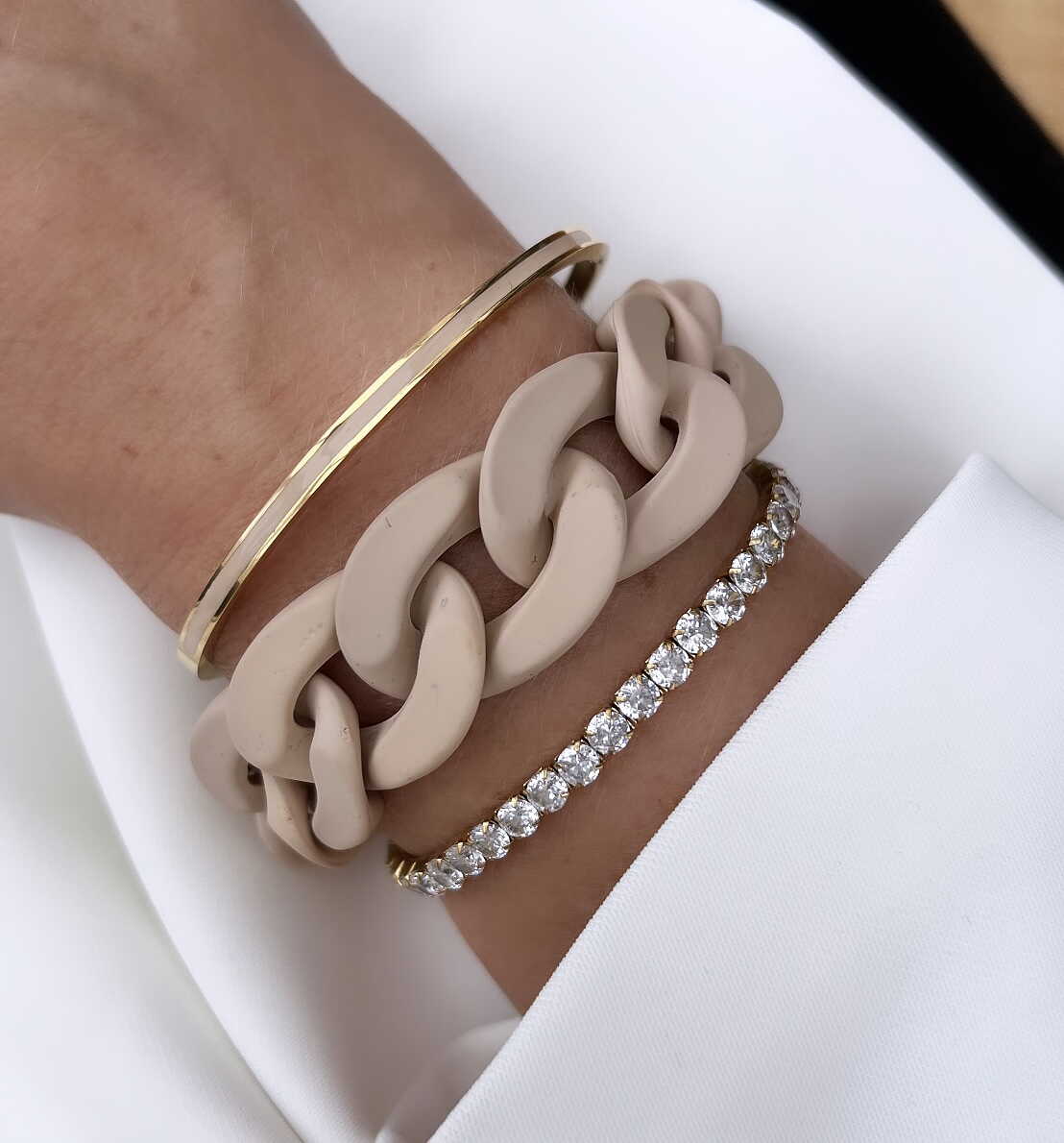 Marbella Bracelet - Nude - Bild 2