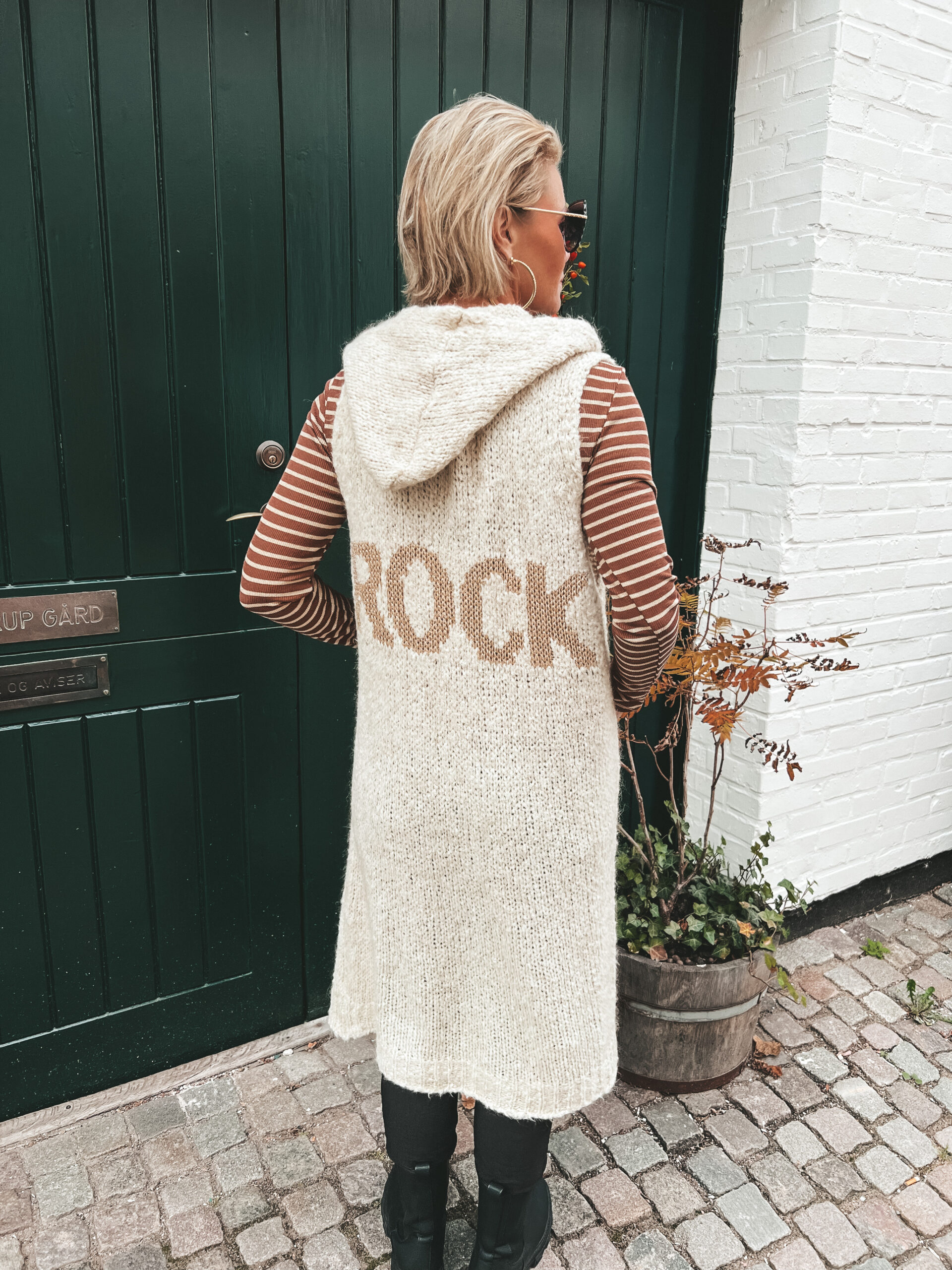 Randig Tröja - Brun/Guld - Bild 8