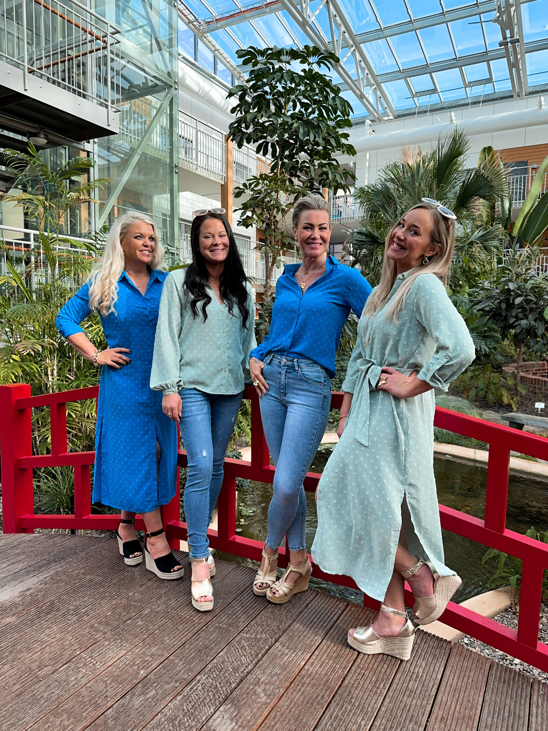 Grön Skjortblus - Dots - Bild 2