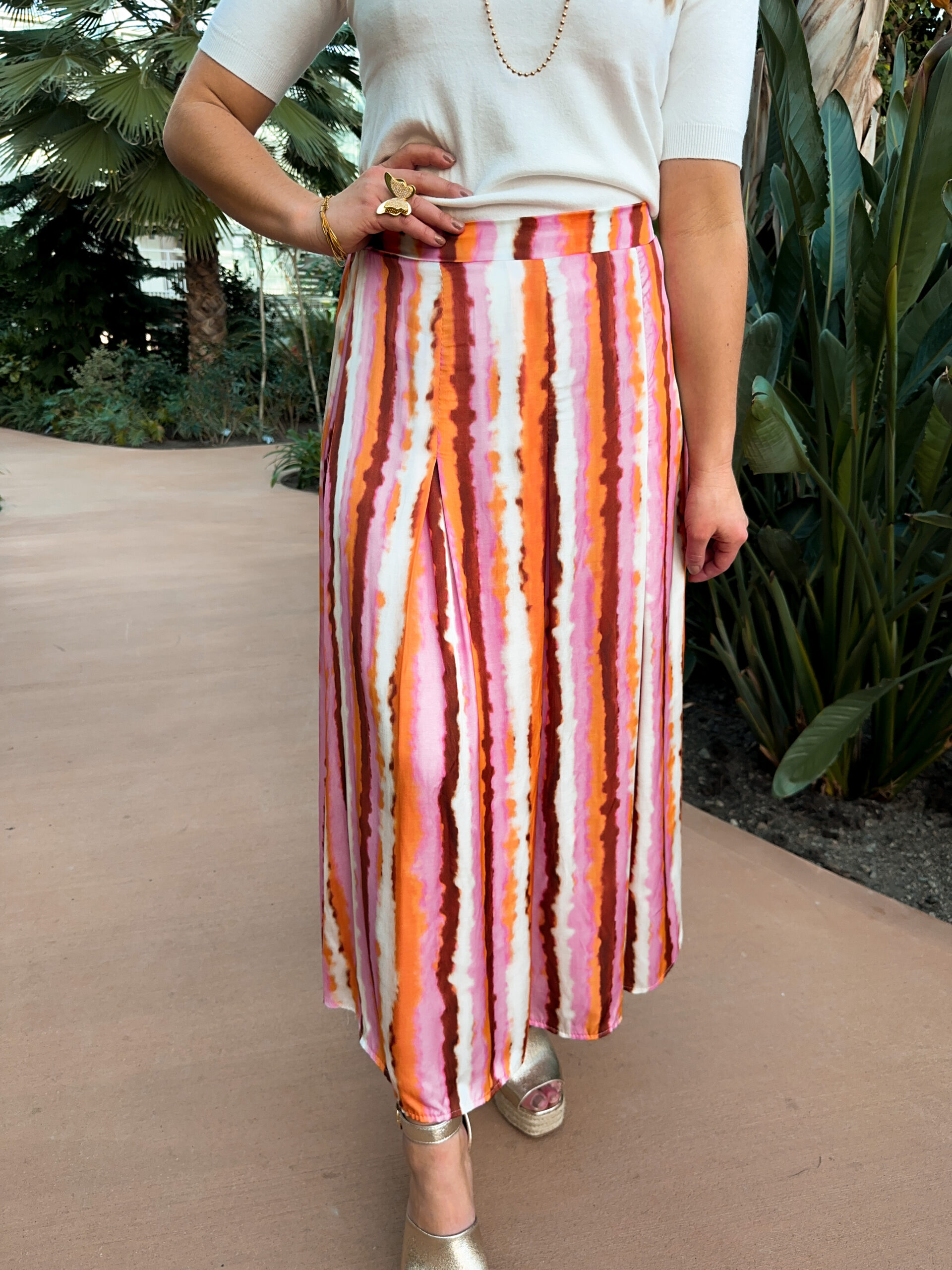 Satinkjol - Multifärgad