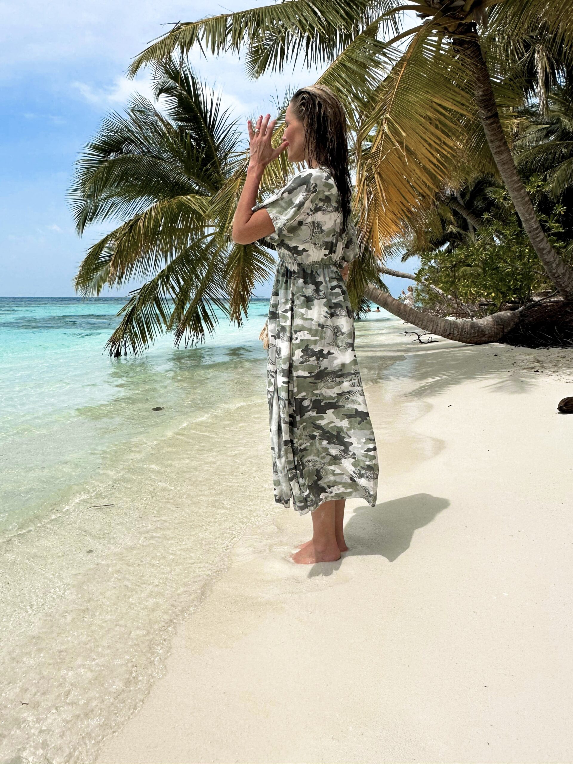 Bomullsklänning - Camo - Bild 4