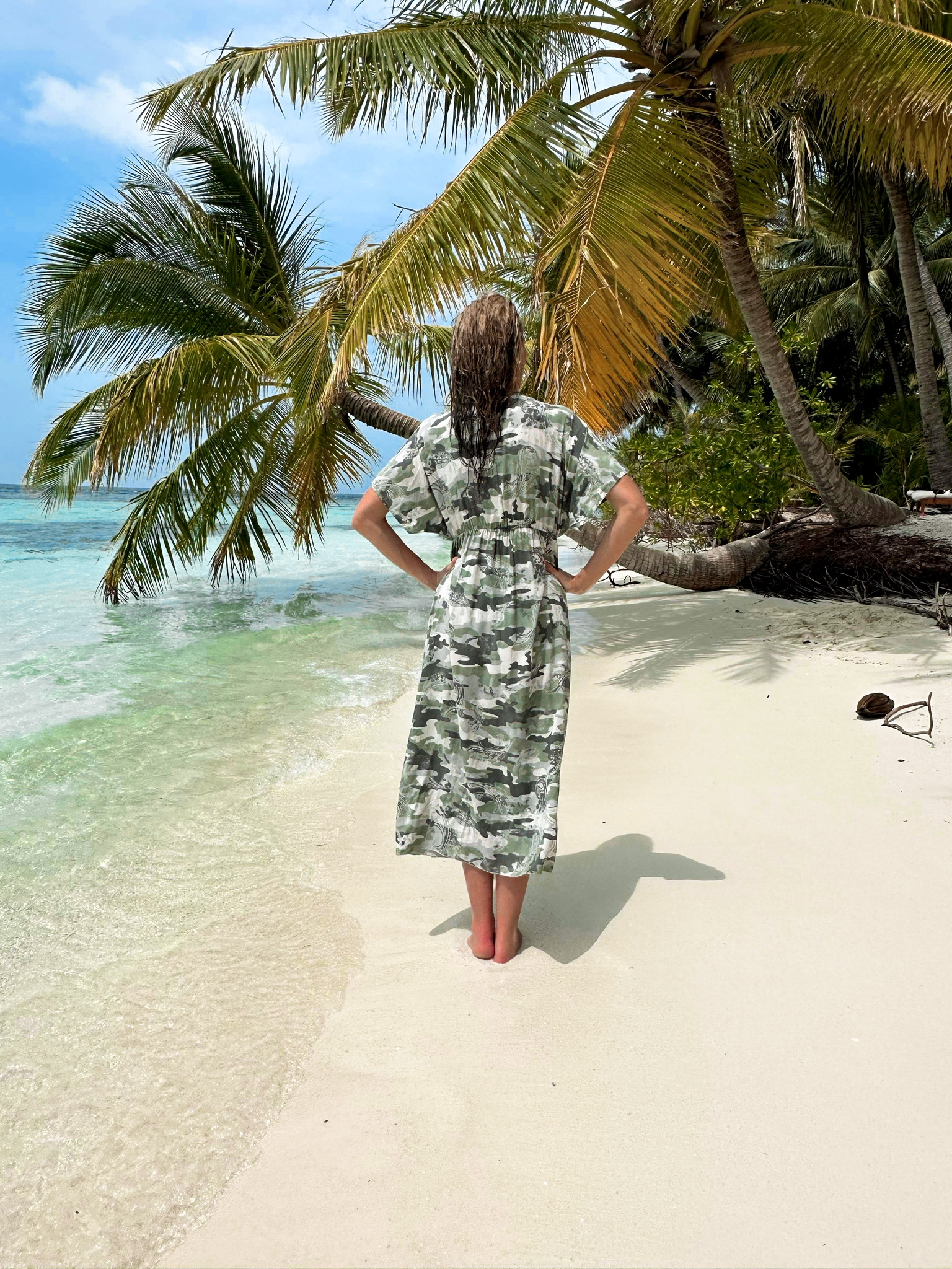 Bomullsklänning - Camo - Bild 5